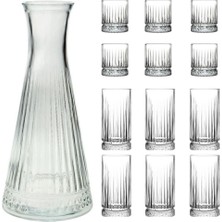 UltraMint Şık 13 Parça Meşrubat ve Su Bardağı Seti ile Zarif Sunumlar