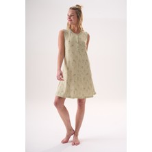 Etoile Bambu Kolsuz Yazlık Kadın Elbise 26102