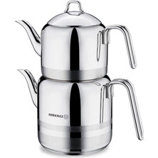 PremiumPort Paslanmaz Çaydanlık Takımı, Şık ve Dayanıklı, Pratik Kullanım