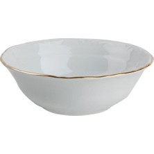 UltraMint 12'li Porselen Altın Yaldız 13 cm Kase Seti