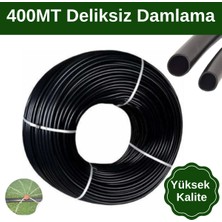 Topraksız Market 16MM Düz Damla Sulama Borusu 400 Metre Ana Hat Hortum ( Kaliteli)