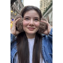 Mollycrush Genç Vizon Peluş Kulaklık | Uniseks Kışlık Yumuşak Kulak Koruyucu