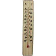 Remstdrk Ahşap Oda Sıcaklığı Sıcaklık Ölçümü Termometresi Küçük Boy