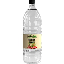 HappyLife Happy Life Beyaz Sirke 2l | Doğal Fermente, Mutfak ve Temizlik Için Çok Amaçlı