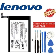 Lenovo Vibe P1 Batarya Pil Tamir Seti BL244 Servis Çıkması Axya