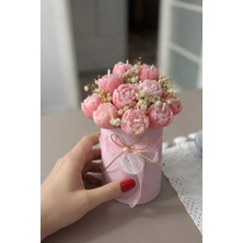 Sevgililer Günü Çiçek Buketi Mum Anne,sevgili,arkadaş,tüm Sevdikleriniz Için En Güzel Hediye