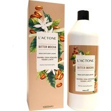 L'actone Bitter Mocha Bambu Oda Kokusu Yedek Likit 1000 ml / Reed Diffuser Liquid