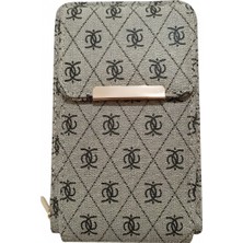 Moda Defne Üç Bölmeli Telefon Gözlü Omuz Çanta/cüzdan