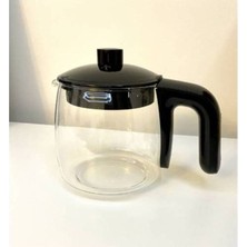 PremiumPort Inox Çaycı Kapağıyla Güçlü ve Şık Cam Demlik, Dayanıklı ve Kullanışlı