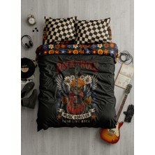 Helen George Rock Forever Çift Kişilik Nevresim Takımı Pamuk Polyester 4 Parça