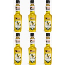 Koffie Market 6 Adet Ananas Aromalı Kahve Şurubu
