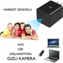 Sıcak Takip Şarj Adaptörü Gizli Wifi 1080P HD Kamera