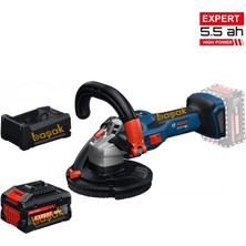 Bosch Gbr 18V-15 1x8,0 Ah Expert Akülü Beton Taşlama Makinesi