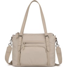 Smart Bags Twill Dimi Kumaş Kadın Omuz Çantası 3329