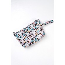 Sylar Makyaj Çantası ve Çok Amaçlı El Çantası Kedi Desenli