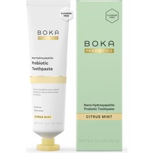 Boka Citrus Mint N-Ha Florürsüz Diş Macunu 96GR