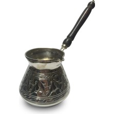 PremiumPort Bakır Cezve Keski Büyük Boy, Şık ve Dayanıklı, Pratik Kullanım