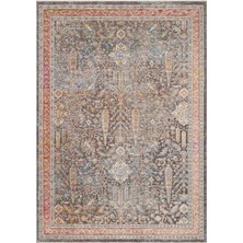 Eko Halı Sofia 01 Multy Geleneksel Motifleri Modern Renk Paletiyle Buluşturan, Kolay Kullanımlı Şık Halı