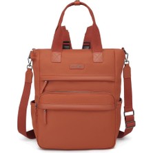 Smart Bags Twill Dimi Kumaş Anne Bebe Kadın Sırt Çantası 3328