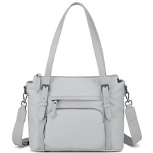 Smart Bags Twill Dimi Kumaş Kadın Omuz Çantası 3329