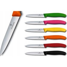 UltraMint 6.76-3.5 Çok Amaçlı Tırtıklı Bıçak Seti, Renkli, 8cm, 5'li