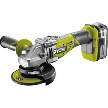 RYOBI R18AG7-140S Akülü Taşlama Makinesi 18V Li-Ion 4 Ah 125 mm