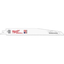 MILWAUKEE 9 x 7/11 Demolıtıon Bi-Metal Kılıç Testere Bıçağı 230 mm 5 Adet