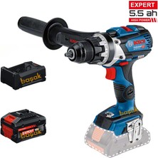 Bosch Gsr 18V-110 C 1x5,5 Ah Expert Akülü Darbesiz Matkap ve Vidalama