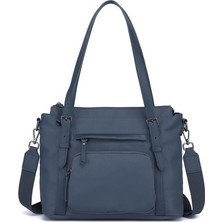 Smart Bags Twill Dimi Kumaş Kadın Omuz Çantası 3329