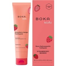 Boka Kids Strawberry Mango N-Ha Florürsüz Çocuk Diş Macunu 96GR