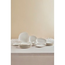 UltraMint Şık 26 Parça Kahvaltı Takımı, 6 Kişilik Set, Modern ve Elegant Tasarım