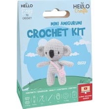 Sevimli Koala Amigurumi Yapım Kiti - Videolu Anlatım ve Türkçe Klavuz - Ozzy