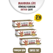 Mahbuba 3 Adet Kinoalı Karışık Bitki Çayı 3x60gr ( 3 AYLIK 90 KULLANIM )