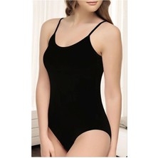 Kit Iç Giyim Tutku Elit 5'li Modal - Pamuk Penye Ince Askılı Çıtçıtlı Body - Atlet