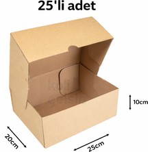 25X20X10 Kesimli E-Ticaret Kargo Kutusu