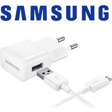 Samsung Galaxy J2 J3 J5 J7  Hızlı Şarj Cihazı Aleti ve Data Kablosu Axya