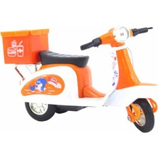 Valetto Eğitici ve Öğretici Metal Kurye Motor Model Oyuncak 12CM