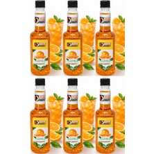 Koffie Market 6 Adet Portakal Aromalı Kahve Şurubu