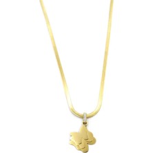 Remstdrk Kelebek Kolye - Altın