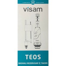 Akbelli Group Teos Basmalı Klozet Rezervuar Iç Takımı