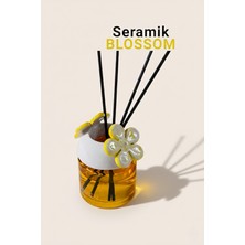 Marrien Seramik Blossom Çubuklu Oda Kokusu 100ml Beyaz Çiçekler