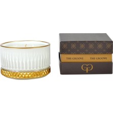 The Groove Yasemin Kokulu Beyaz Gloria 9 X 5,5 Cm Dekoratif Kokulu Cam Mum