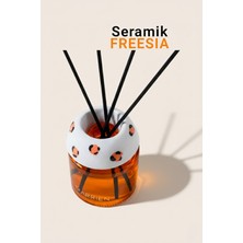 Marrien Seramik Freesia Çubuklu Oda Kokusu 100 ml  Temizlik ve Ferahlık Kokusu