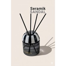 Marrien Seramik Sandal Çubuklu Oda Kokusu 100 ml Odunsu & Baharatlı Notalar