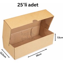 26×12,5×7,5 Kesimli E-Ticaret Kargo Kutusu