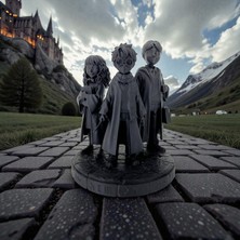 Ddm Global Harry Potter – Harry, Hermione & Ron Üçlü Figür | Dekoratif Koleksiyon Ürünü