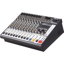 Alfon WM‑12PS | 12 Kanallı Power Mixer 2×500 W | Usb/sd Bluetooth