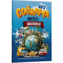 Coğrafya Gurmesi Yayınları Ayt Coğrafya Konu Özetli Branş Denemeleri