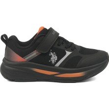 U.s. Polo Assn. Yute Jr 5pr Siyah Erkek Çocuk Spor Ayakkabı