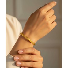 Kuyumcu Nurettin 9 gr (Gram) Işçiliksiz Yatırımlık Klasik Çöp Bilezik 22 Ayar Altın